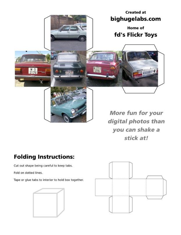 Eine Straßenszene mit verschiedenen Fahrzeugen und Text auf einem Präsentationsfolie.