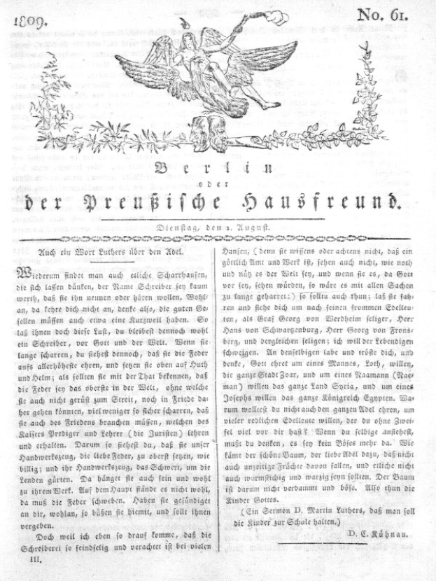 Altes Buch mit einer Adler-Illustration auf dem Titelblatt der ersten Auflage der deutschen Verfassung, das Text und eine Abbildung einer Person zeigt, die die deutsche Regierung darstellt.