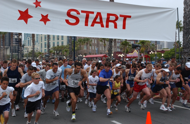 Crosslauf am Inselsberg - Messerpokallauf in Steinbach 20.6.26