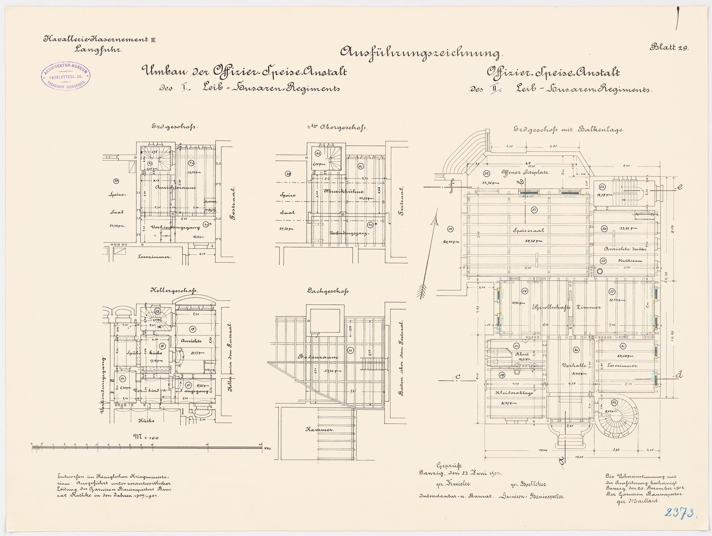 Schwarz-weißer architektonischer Grundriss des ehemaligen Bundeskanzleramts, der detaillierte Layouts mit beschrifteten Räumen und strukturellen Elementen zeigt.