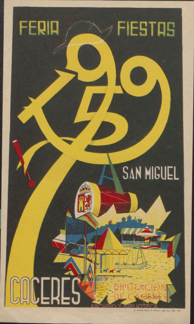 Festivalplakat-Werbung in San Miguel de Allende, Mexiko, mit Text und Bildern.