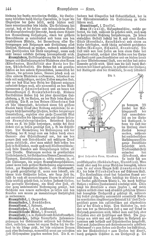Seite aus einem Buch mit dem Titel "Deutsches Patent 114,000,000" mit einer Zeichnung einer Maschine auf der rechten Seite.